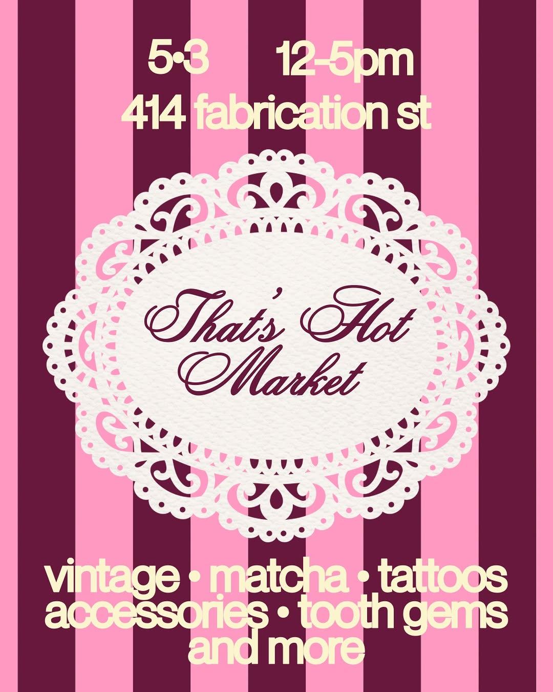 Houston Markets - That's Hot Market Y2K at Funky Fun Studios