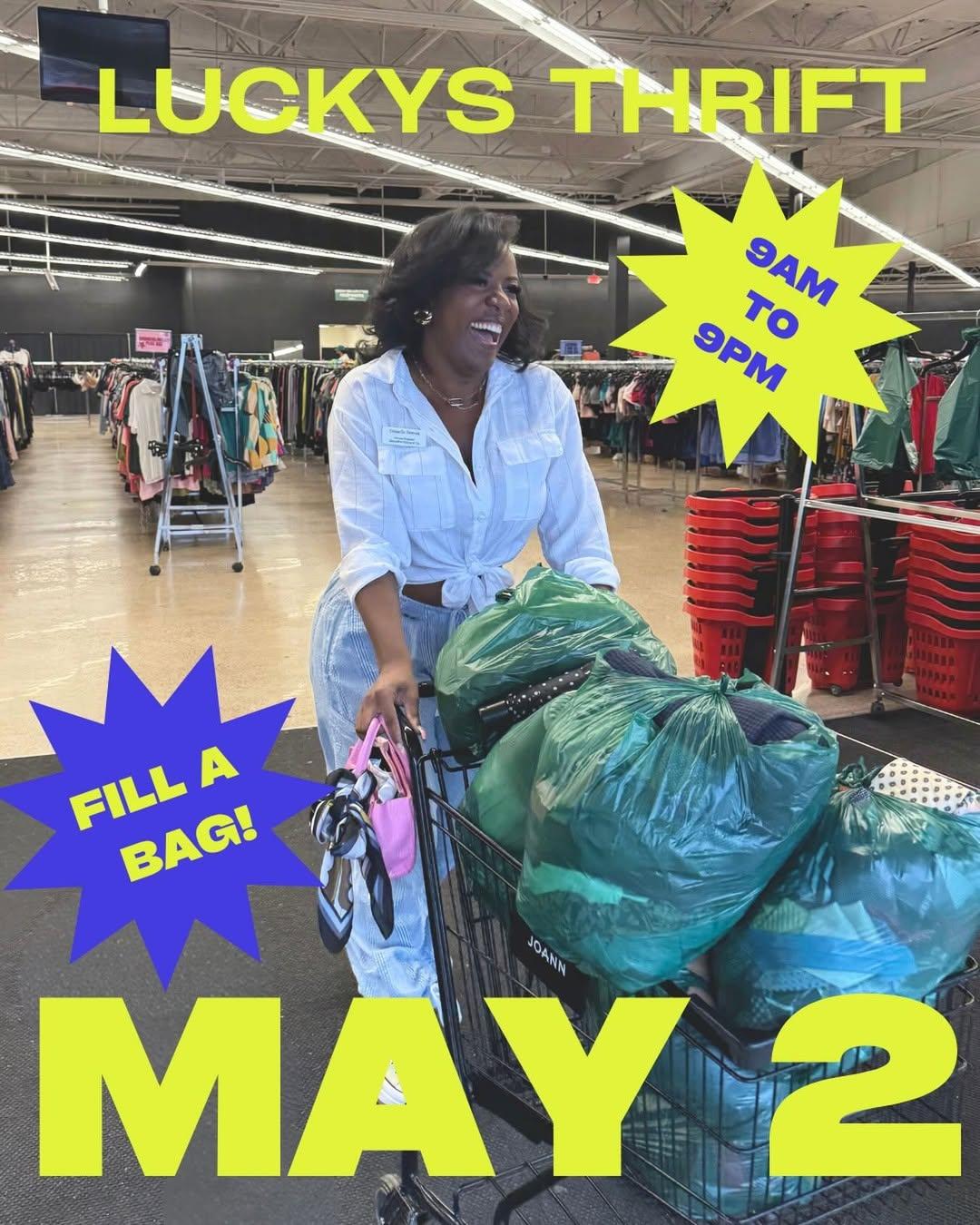 Houston Markets - Lucky's Thrift Fill a Bag at Joann at Joann