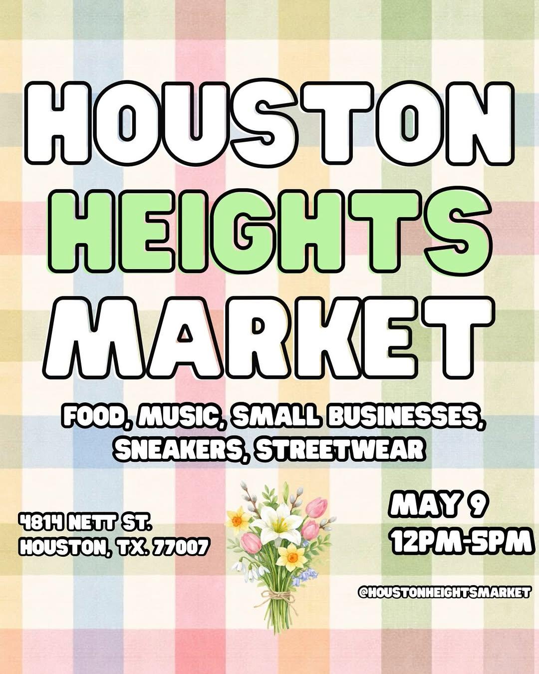 Houston Markets - Houston Heights Spring Market at 4814 Nett St. Houston