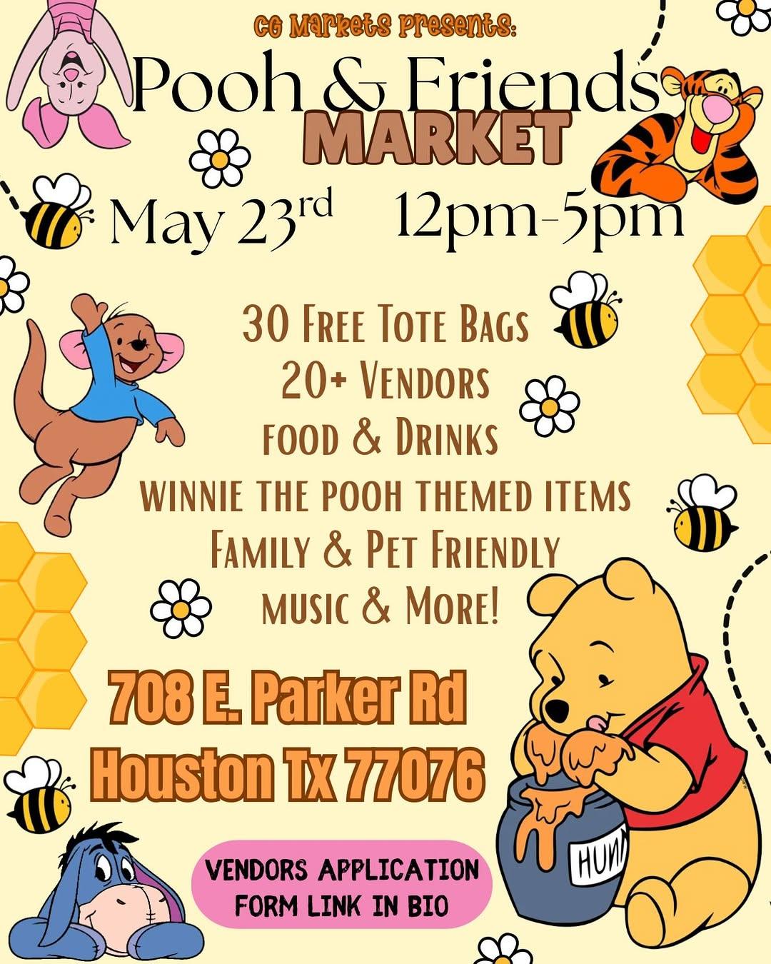 Houston Markets - Pooh & Friends Market at 708 E Parker Rd Houston TX 77076