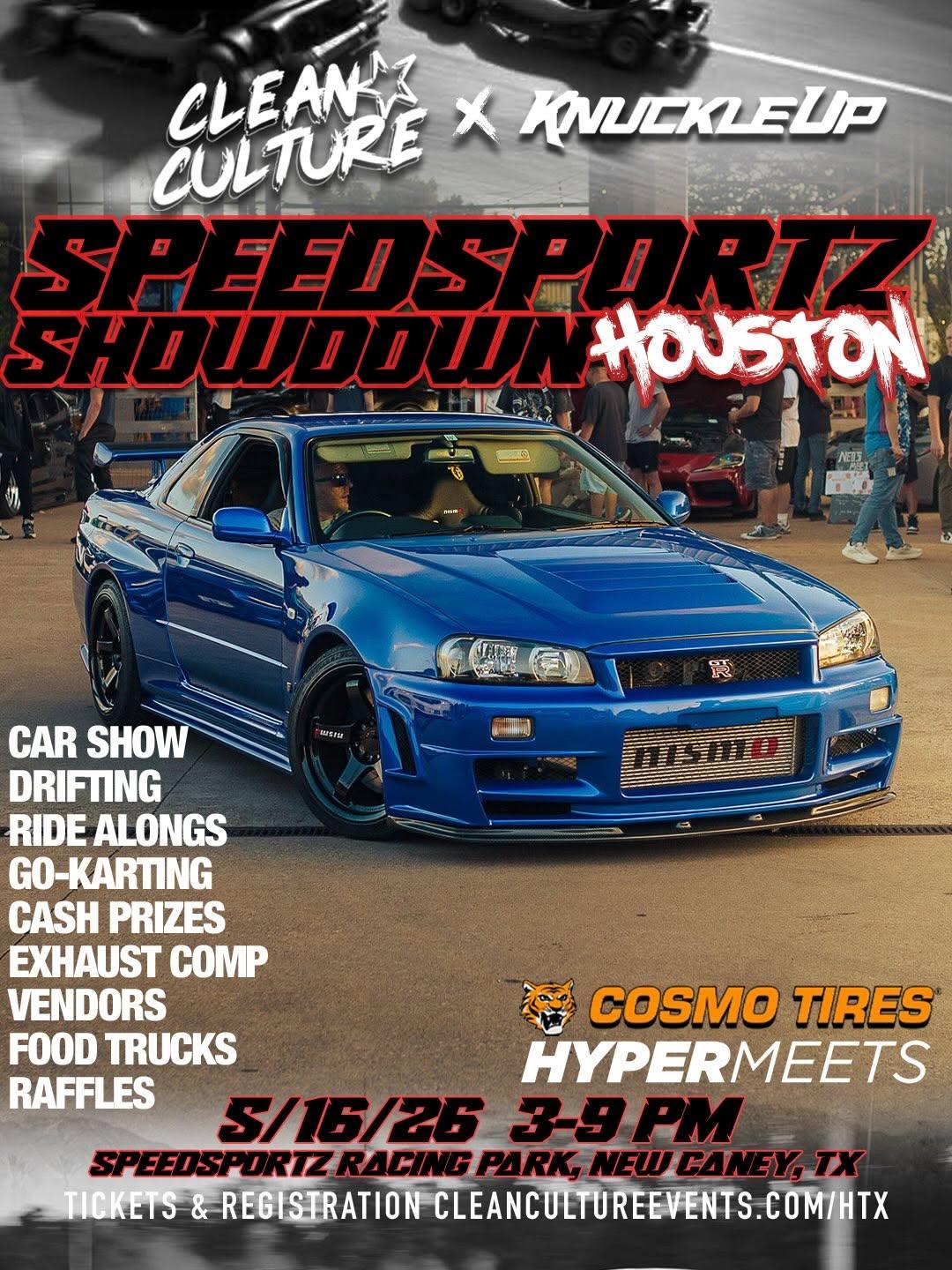 Houston Car Shows - Speedsportz Showdown Houston at Speedsportz Racing Park