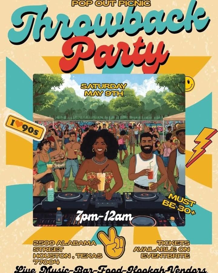 Houston Other - Pop Out Picnic: Throwback Party at The Garage at 2509 Alabama