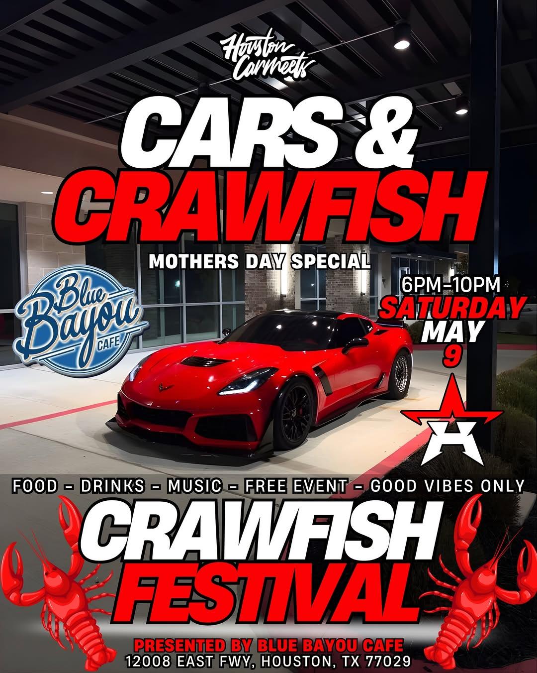 Houston Markets - Cars & Crawfish Mothers Day Special at 12008 East Fwy