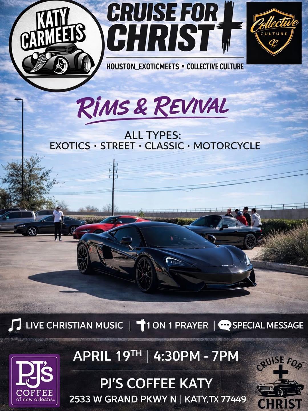 Houston Markets - Rims & Revival Car Meet at 2533 W Grand Pkwy N