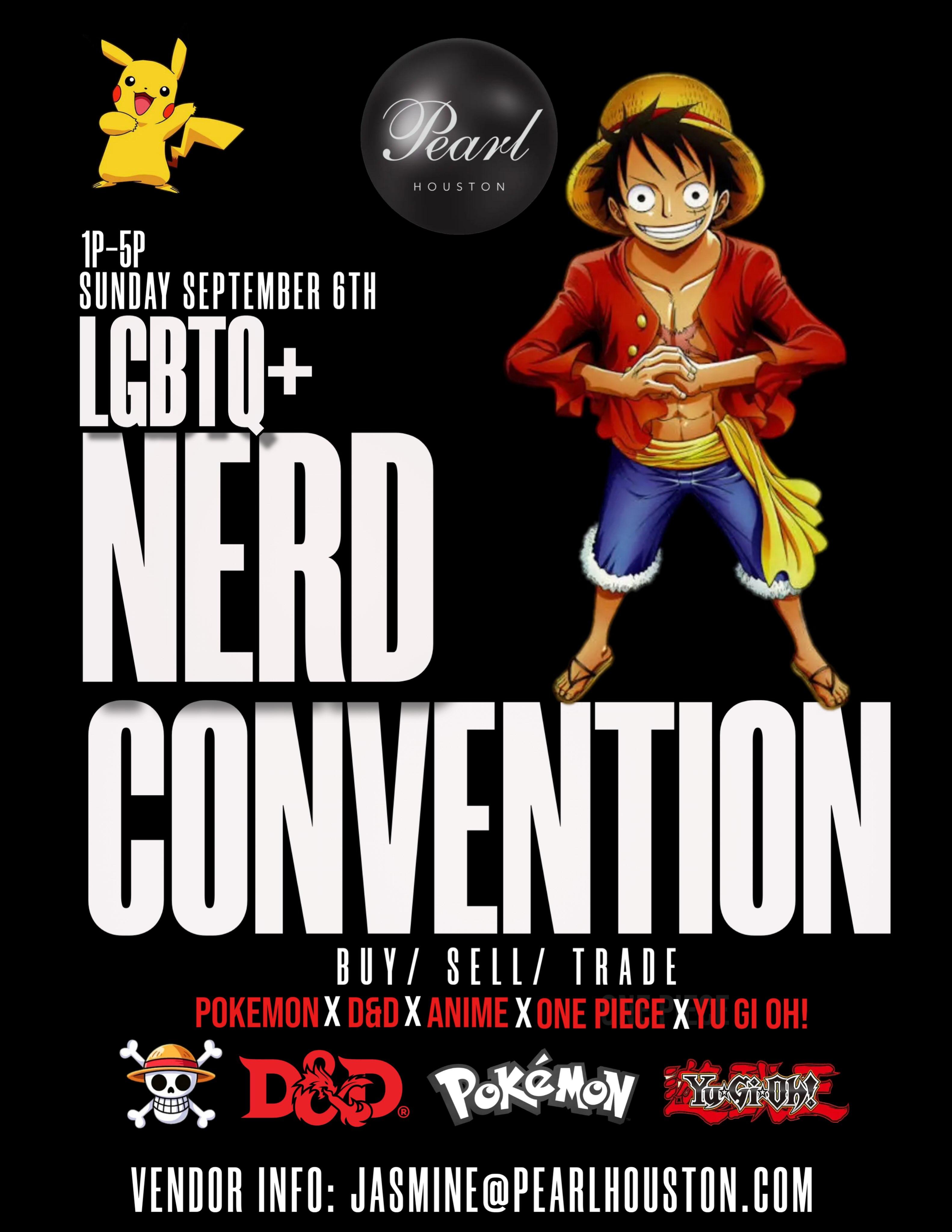 Houston Art & Media - LGBTQ+ Nerd Convention at Pearl Bar Houston